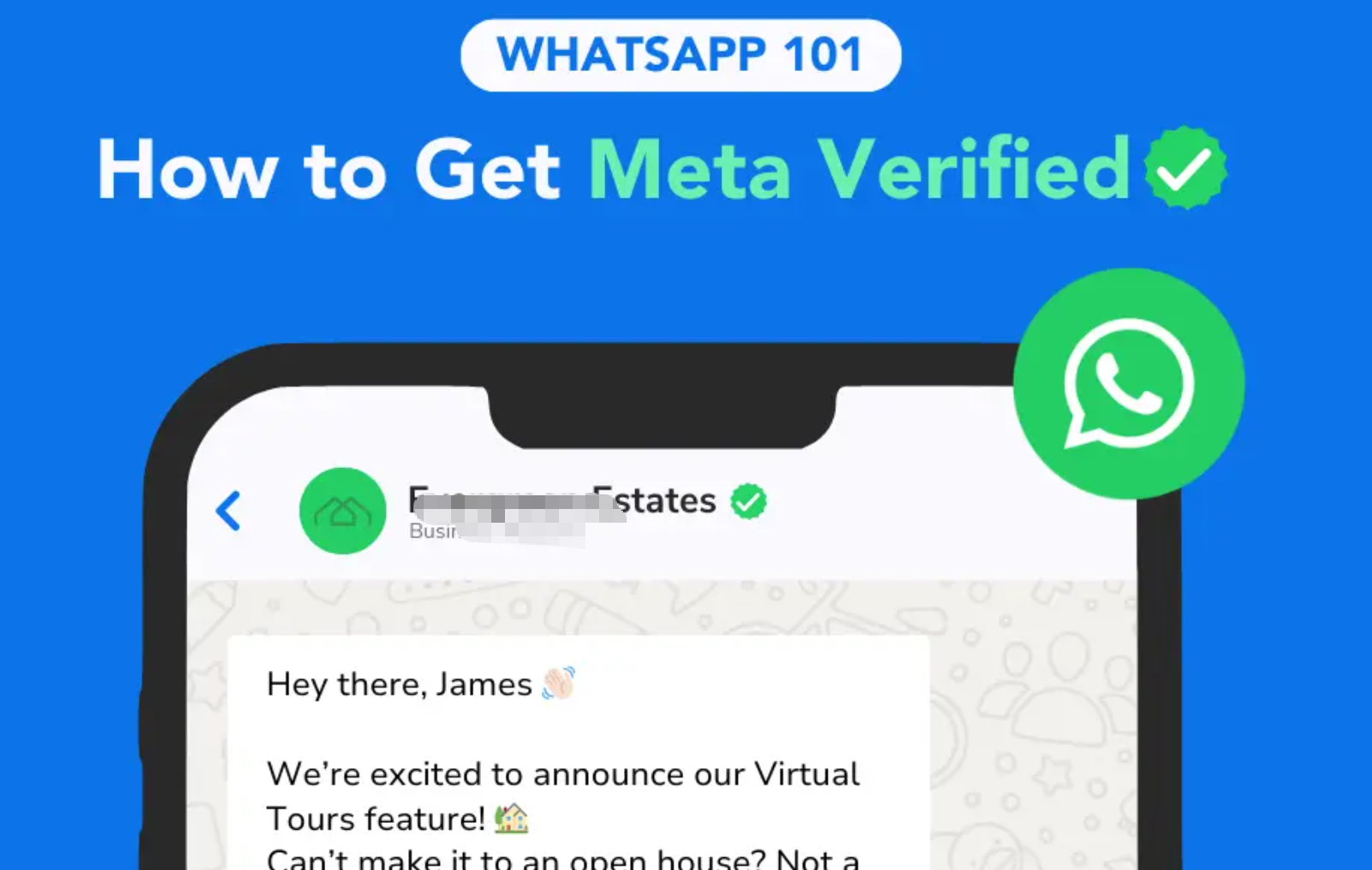 WhatsApp蓝标号制作服务｜支持全球国家｜企业级账号快速开通
